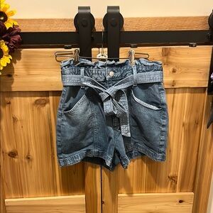 Universal Thread Blue High-Waisted Women Shorts